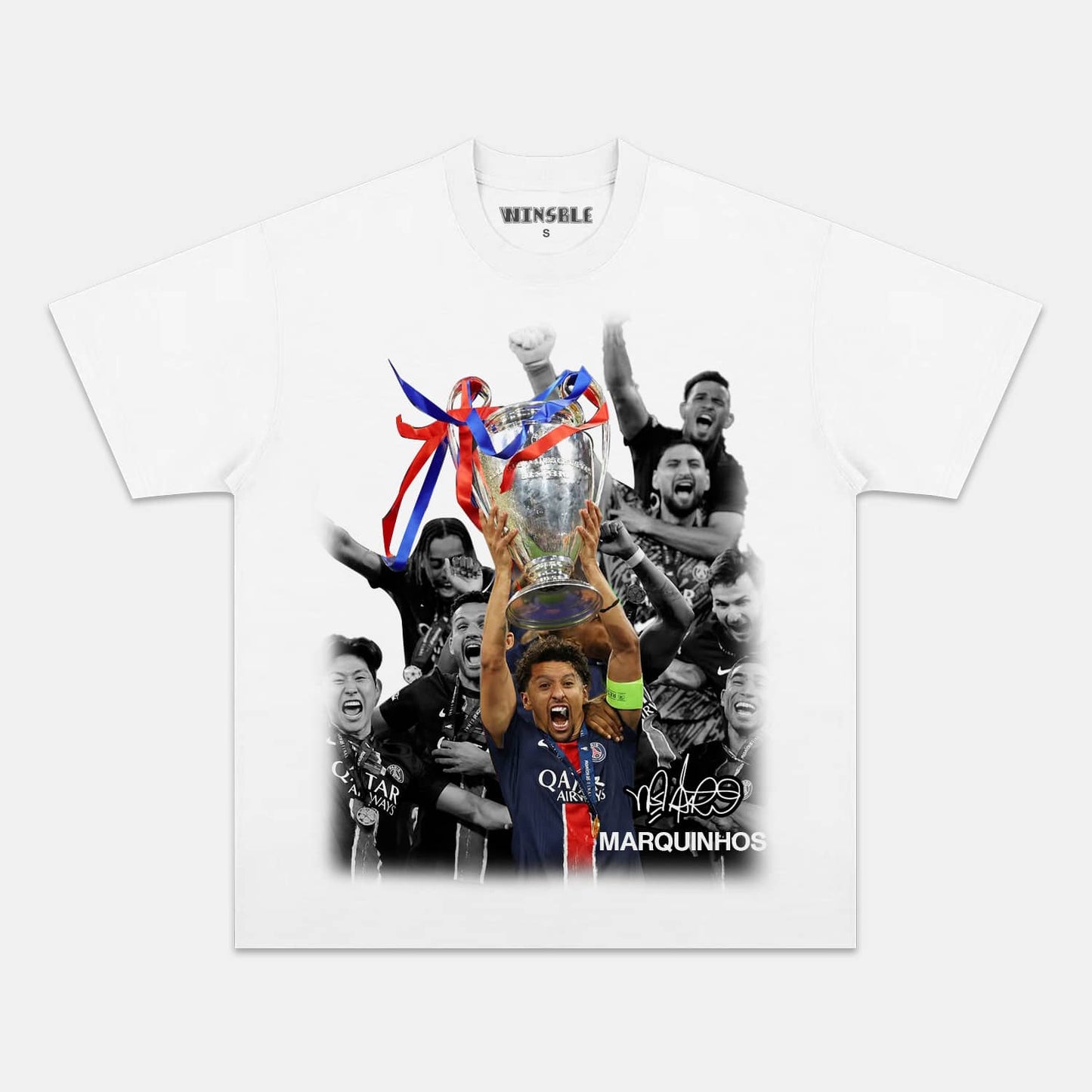 PARIS SAINT-GERMAIN FC TEE Style001 - clothing by TeeHivey.com (Image 4)