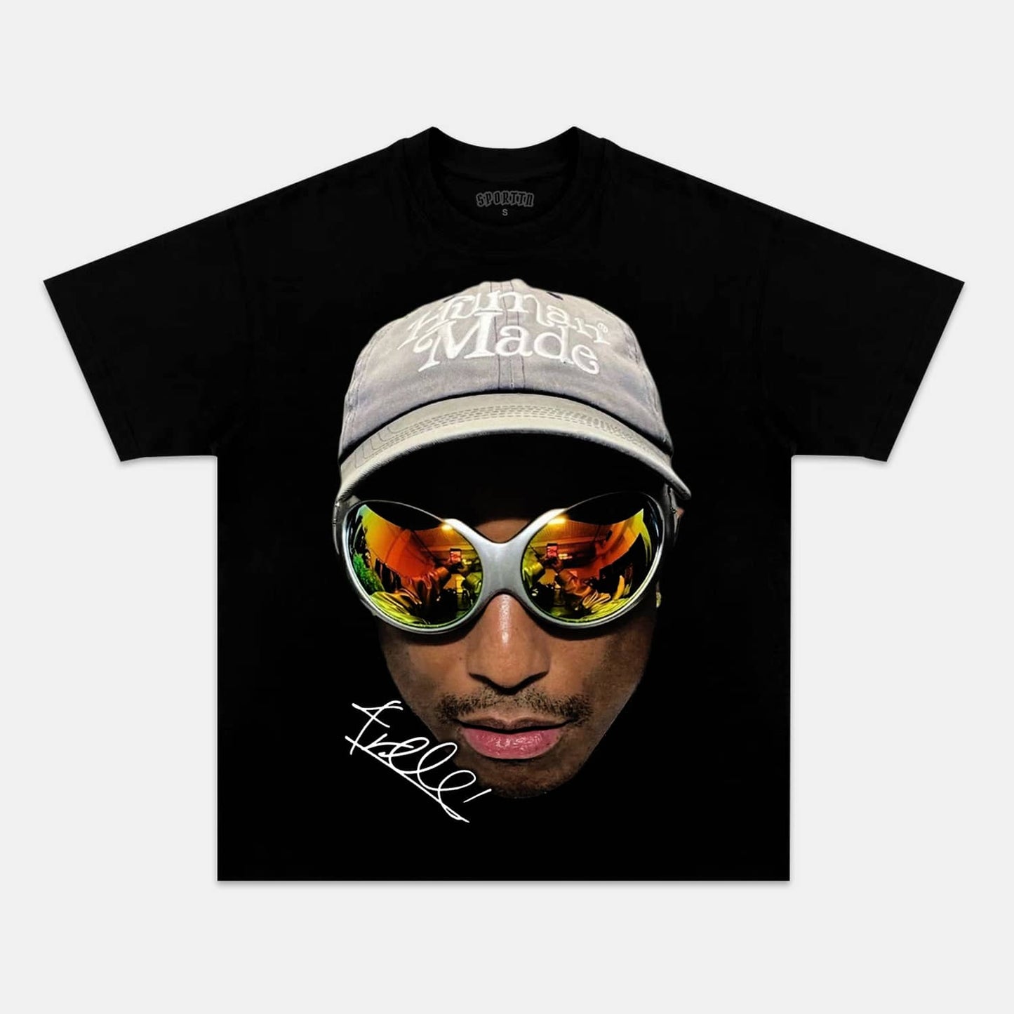 PHARRELL WILLIAMS TEE Style001 - clothing by TeeHivey.com (Image 2)