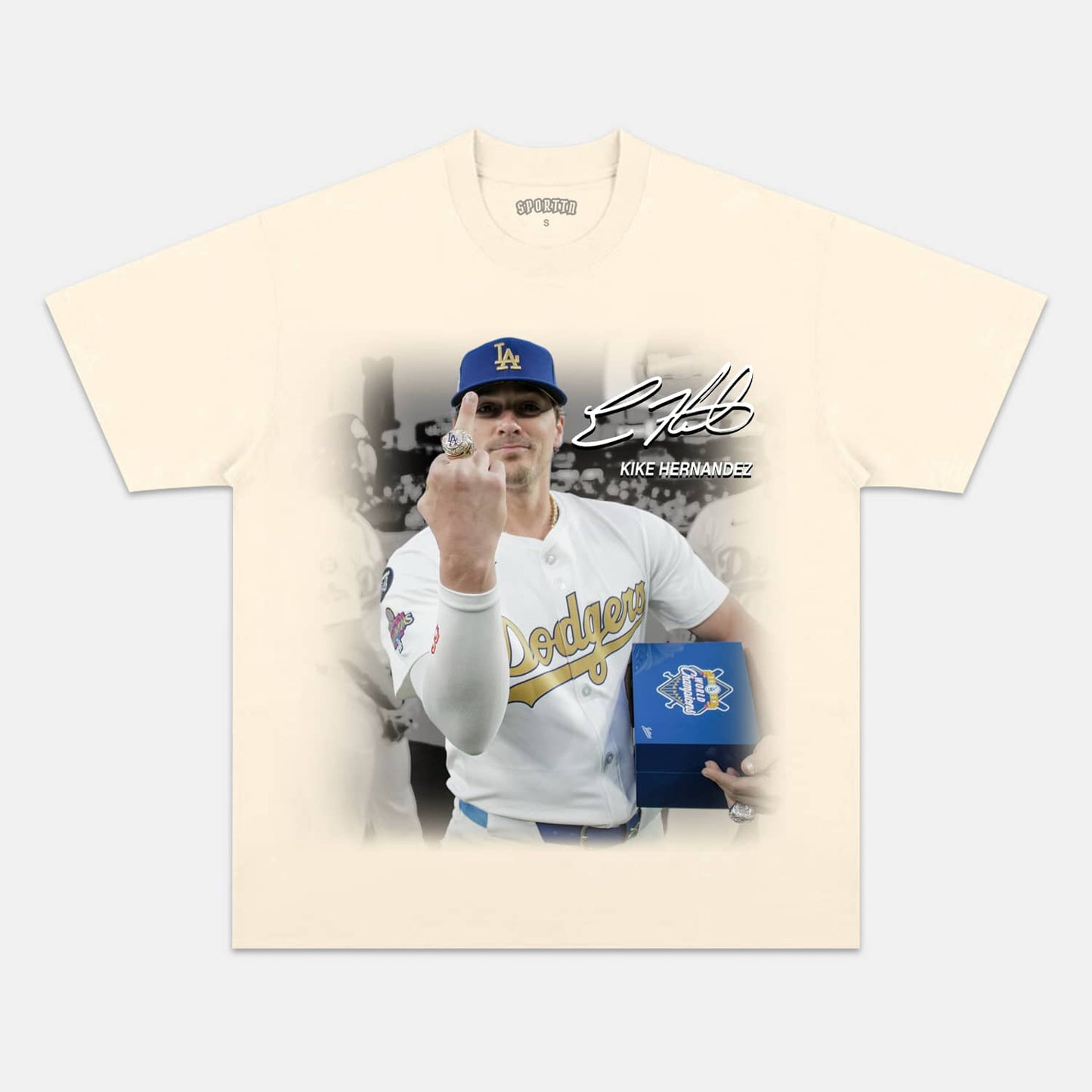 KIKE HERNANDEZ TEE Style002 - clothing by TeeHivey.com (Image 5)