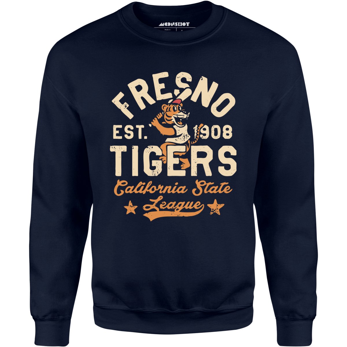 Fresno Tigers - California - Vintage Defunct Baseball Teams - Unisex Sweatshirt