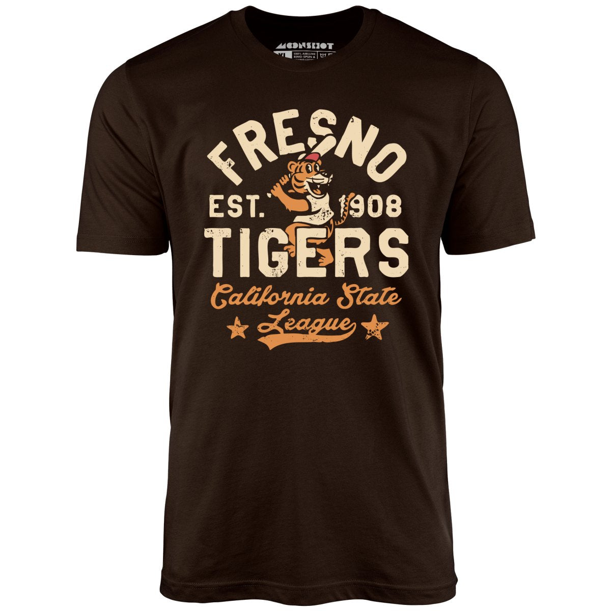 Fresno Tigers - California - Vintage Defunct Baseball Teams - Unisex T-Shirt