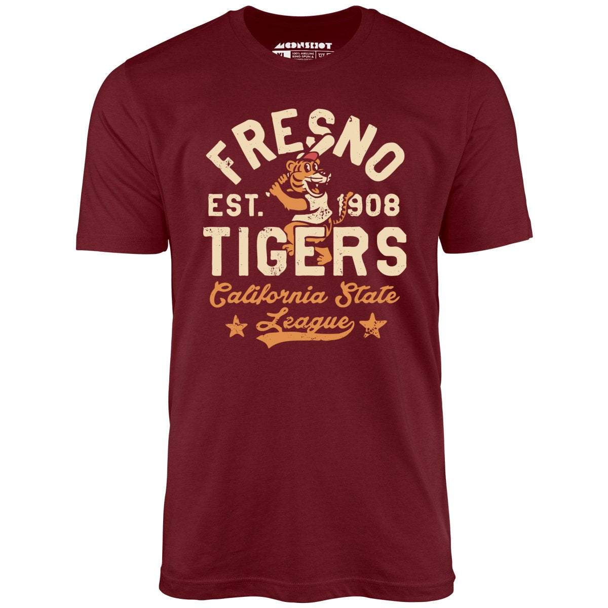 Fresno Tigers - California - Vintage Defunct Baseball Teams - Unisex T-Shirt