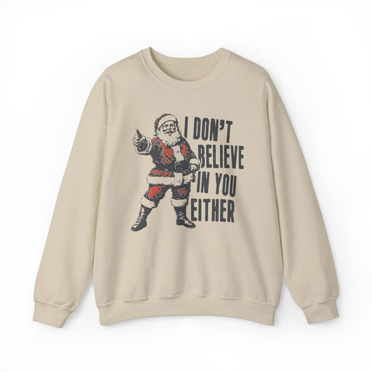Funny Santa Christmas Retro Sweatshirt