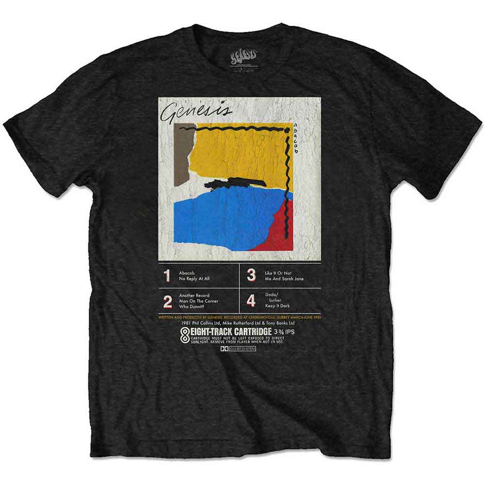 ABACAB 8Track T Shirt Black