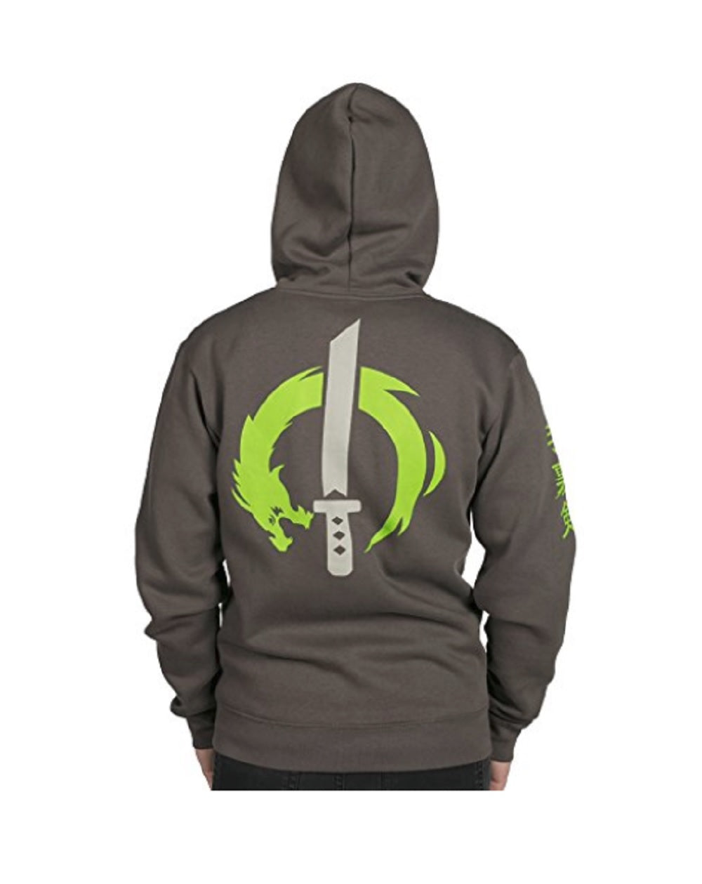 Overwatch Ultimate Genji Zip Up Hoodie - clothing by TeeHivey.com (Image 3)