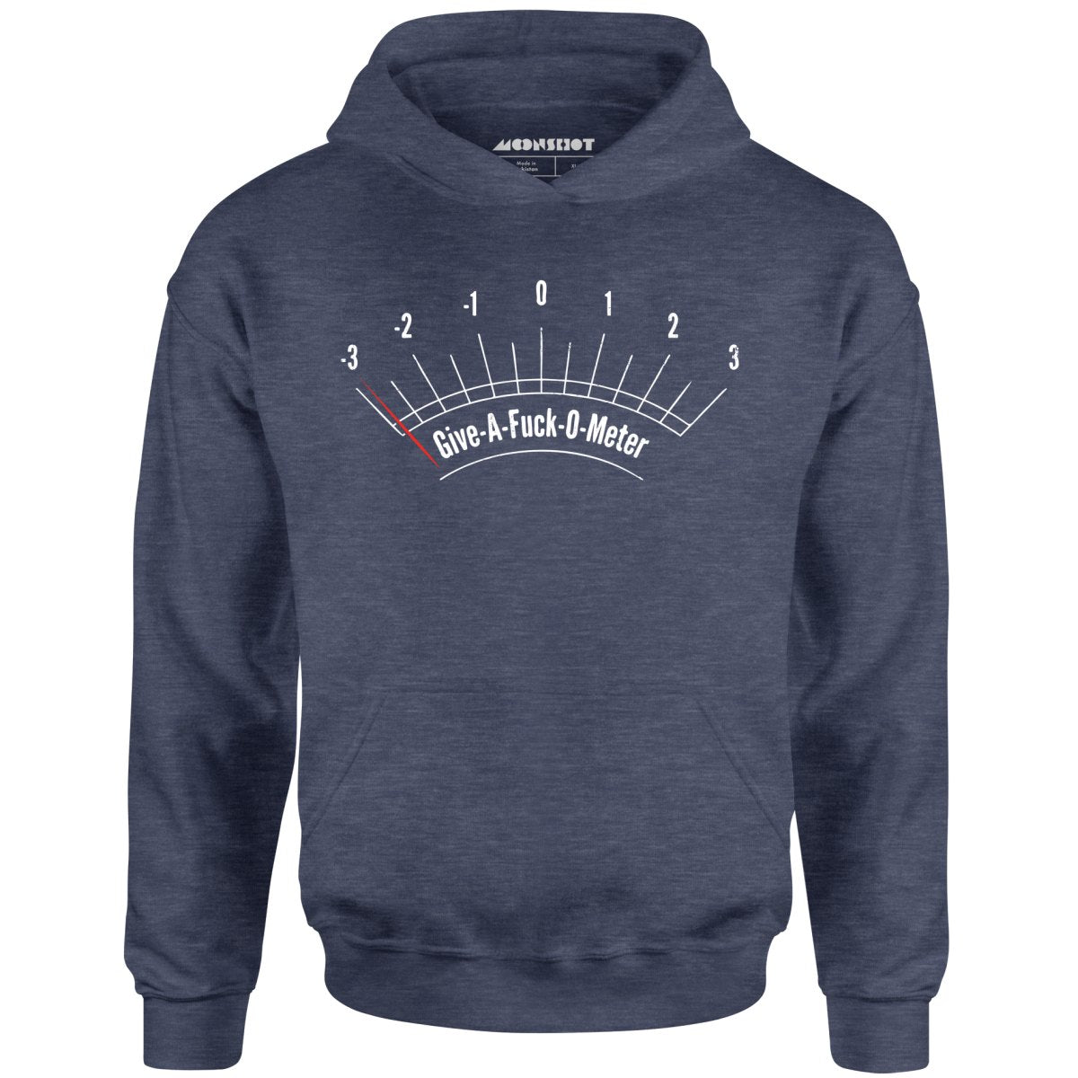 Give-a-fuck-o-meter - Unisex Hoodie