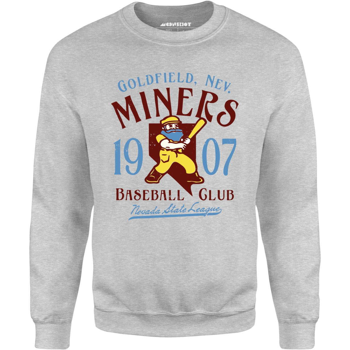 Goldfield Miners - Nevada - Vintage Defunct Baseball Teams - Unisex Sweatshirt