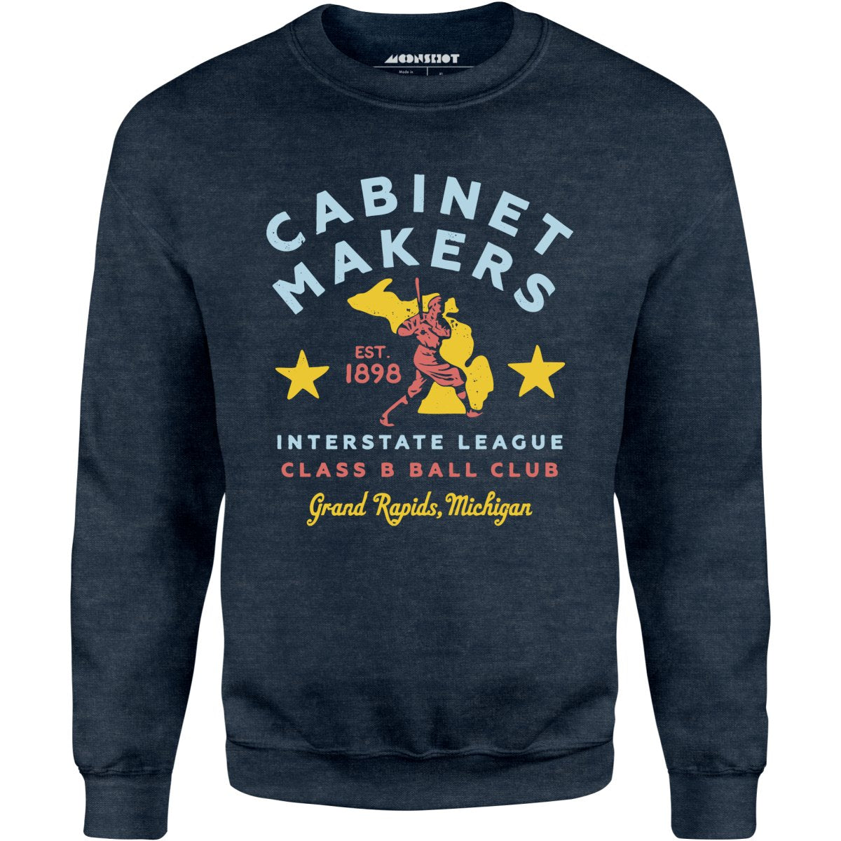 Grand Rapids Cabinet Makers - Michigan - Vintage Defunct Baseball Teams - Unisex Sweatshirt