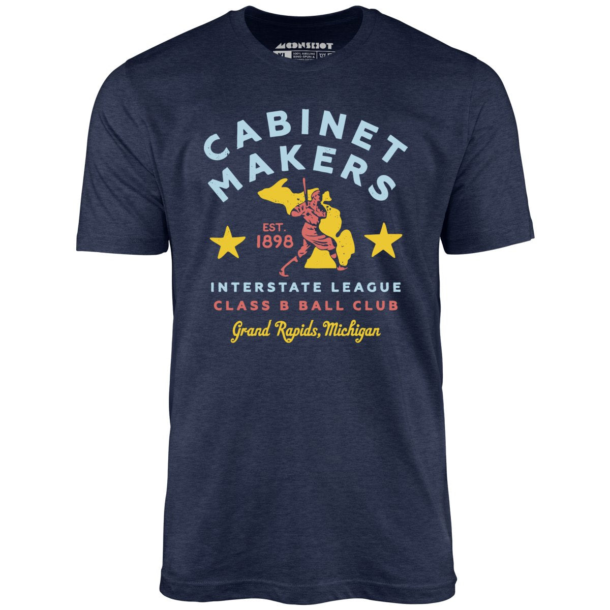 Grand Rapids Cabinet Makers - Michigan - Vintage Defunct Baseball Teams - Unisex T-Shirt