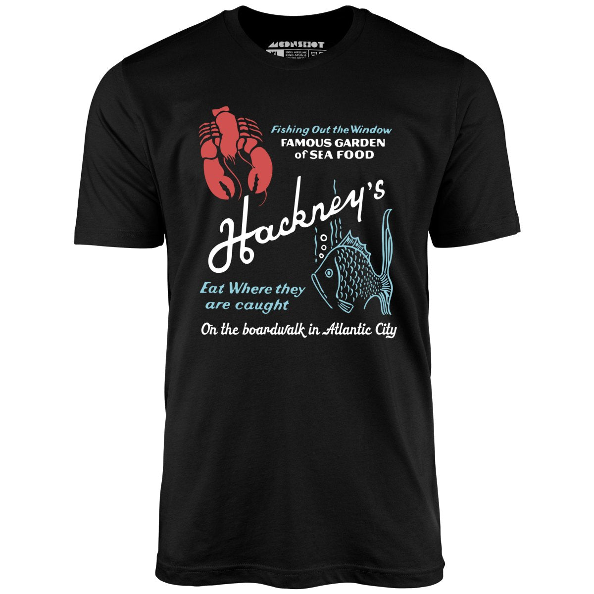 Hackney's - Atlantic City, NJ - Vintage Restaurant - Unisex T-Shirt