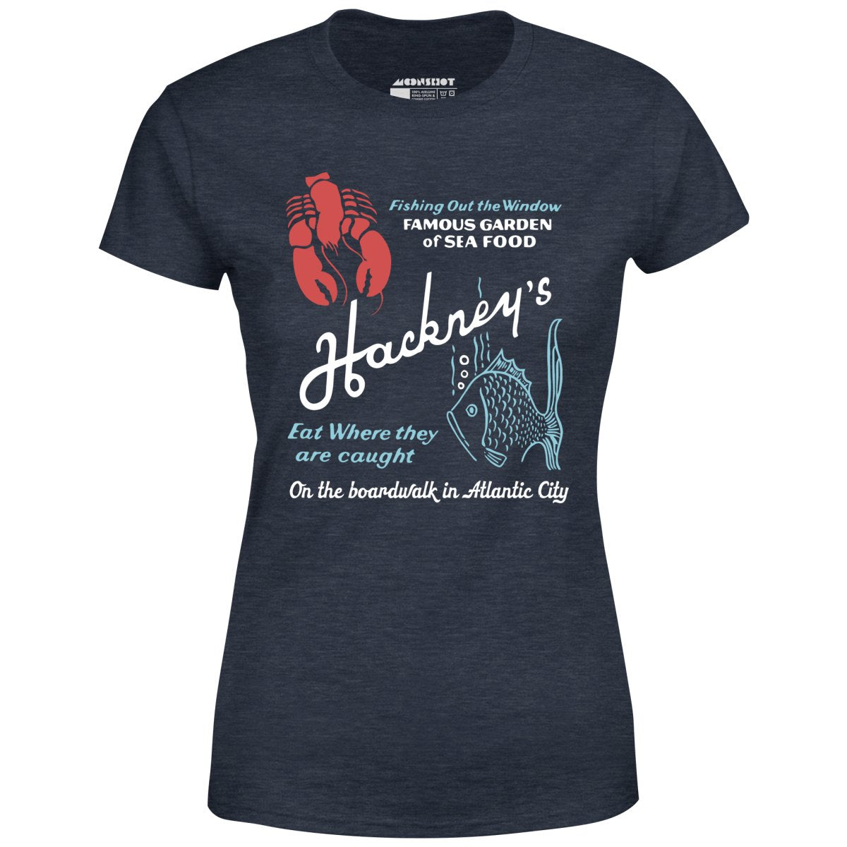 Hackney's - Atlantic City, NJ - Vintage Restaurant - Women's T-Shirt