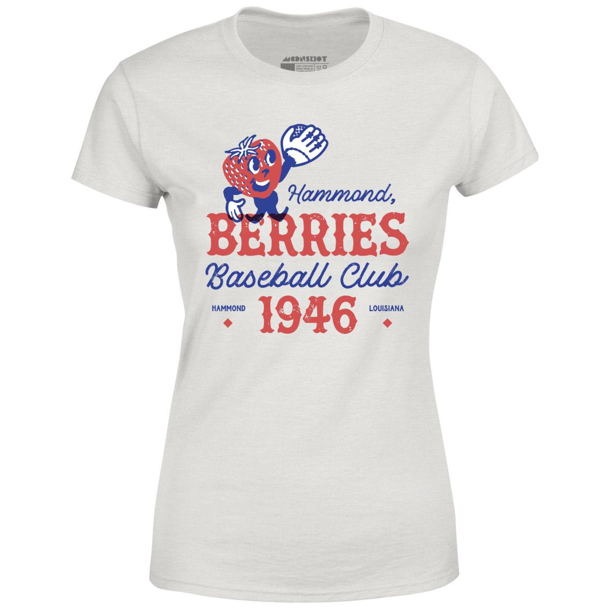 Hammond Berries - Louisiana - Vintage Defunct Baseball Teams - Women's T-Shirt