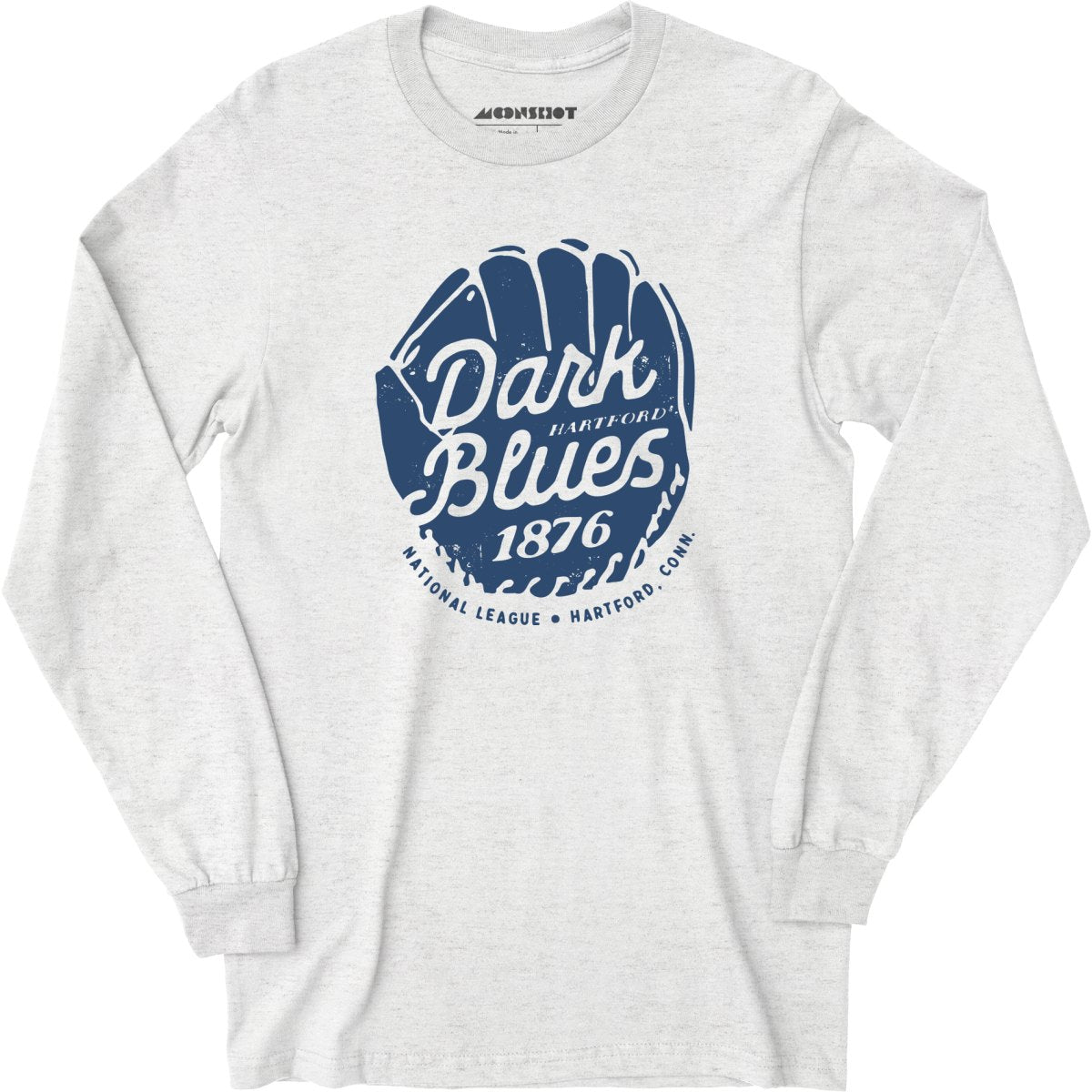 Hartford Dark Blues - Connecticut - Vintage Defunct Baseball Teams - Long Sleeve T-Shirt