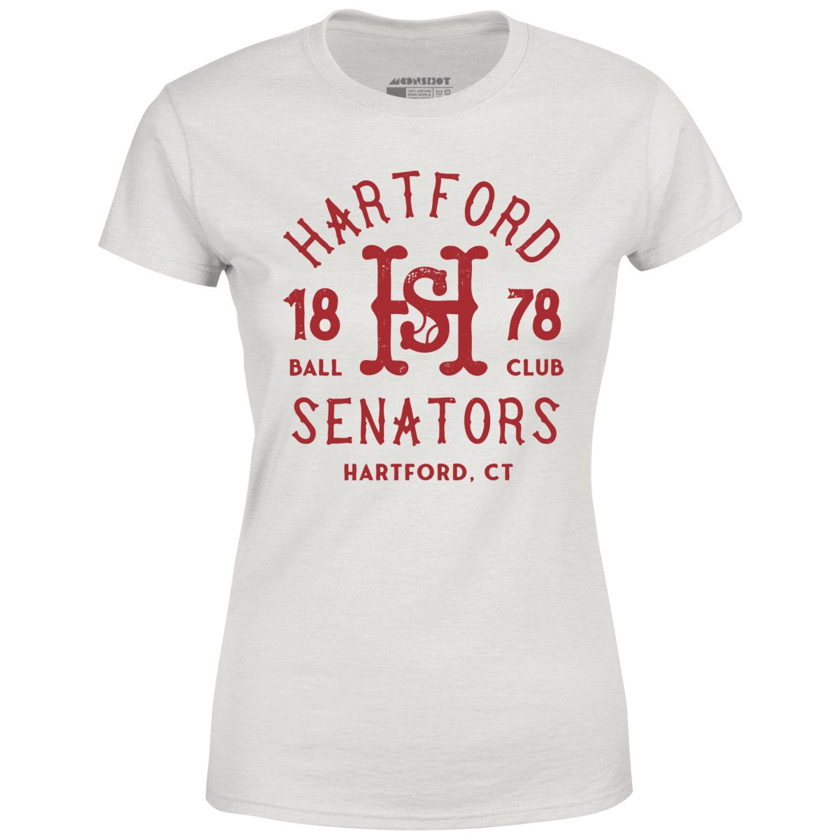 Hartford Senators - Connecticut - Vintage Defunct Baseball Teams - Women's T-Shirt