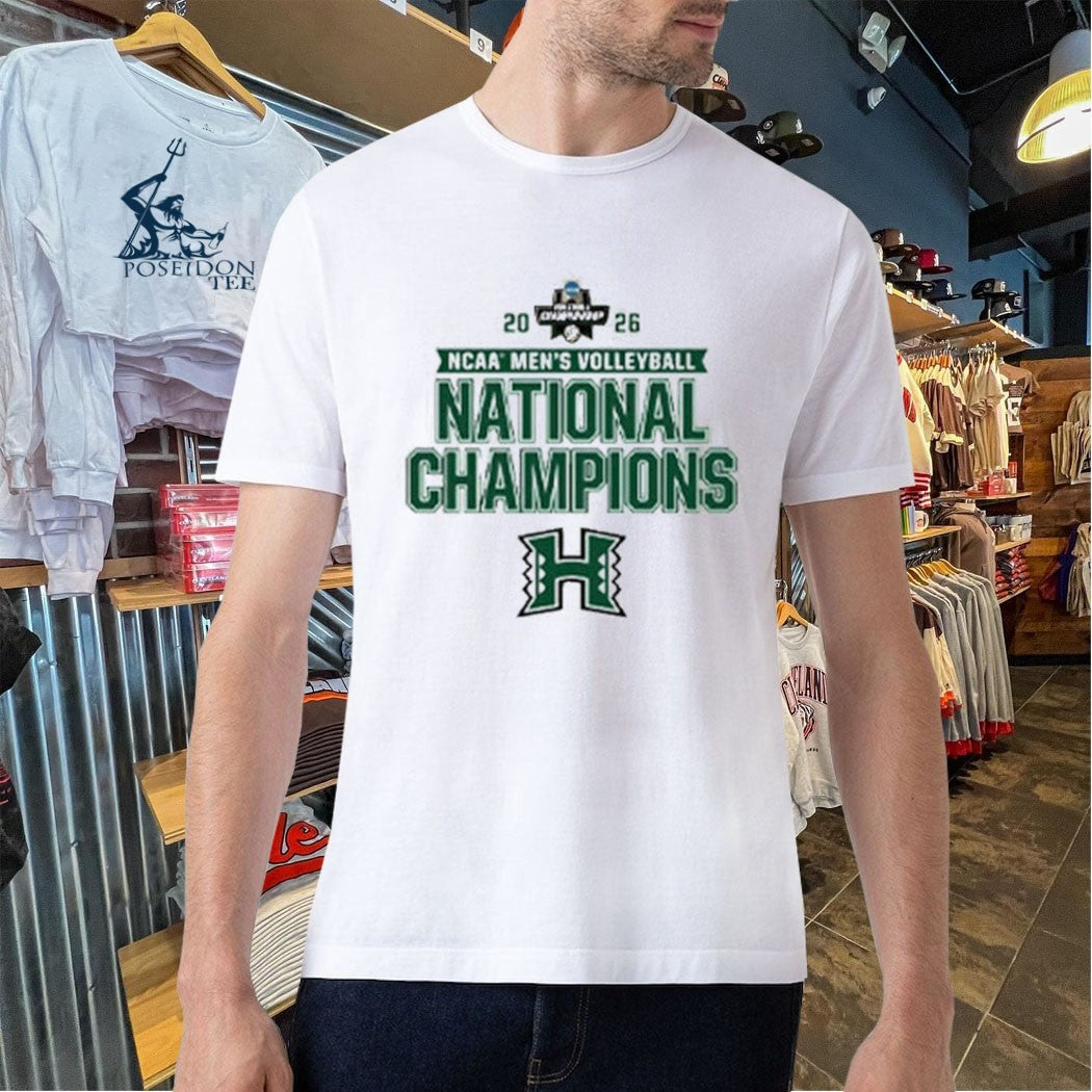 Hawaii Rainbow Warriors 2026 NCAA Volleyball National Champions T-shirt