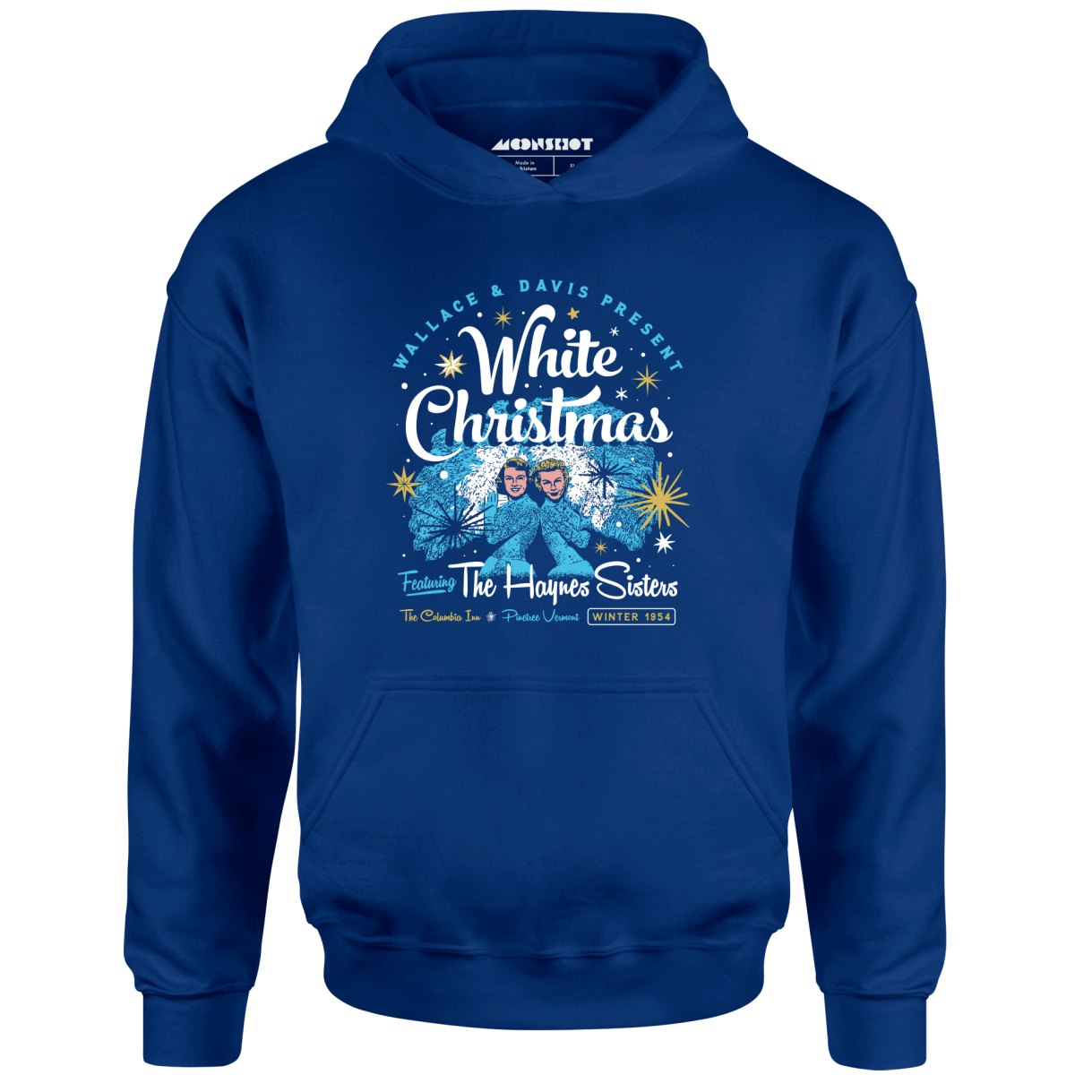 Haynes Sisters White Christmas 1954 - Unisex Hoodie