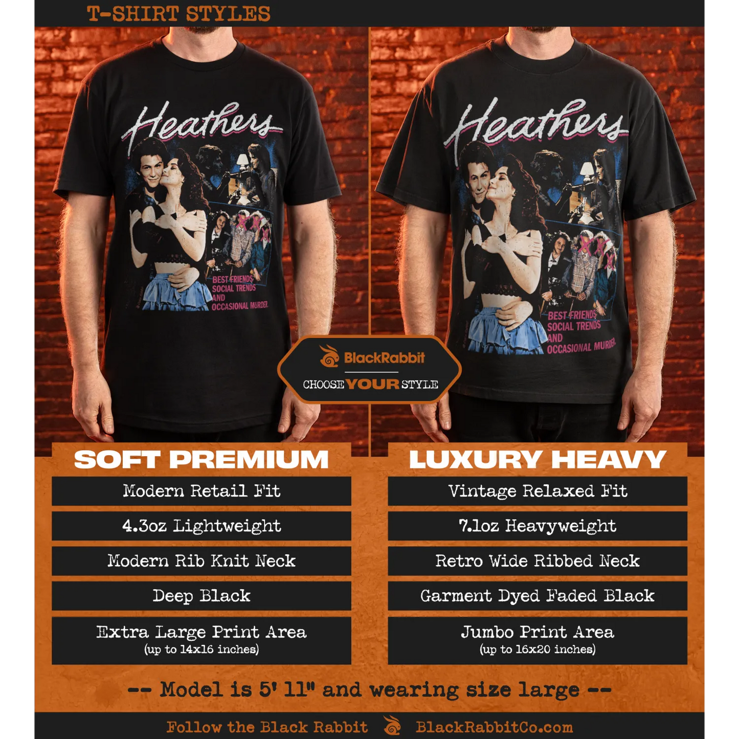 Heathers 1988 Retro Vintage 80s Unisex Classic T-Shirt