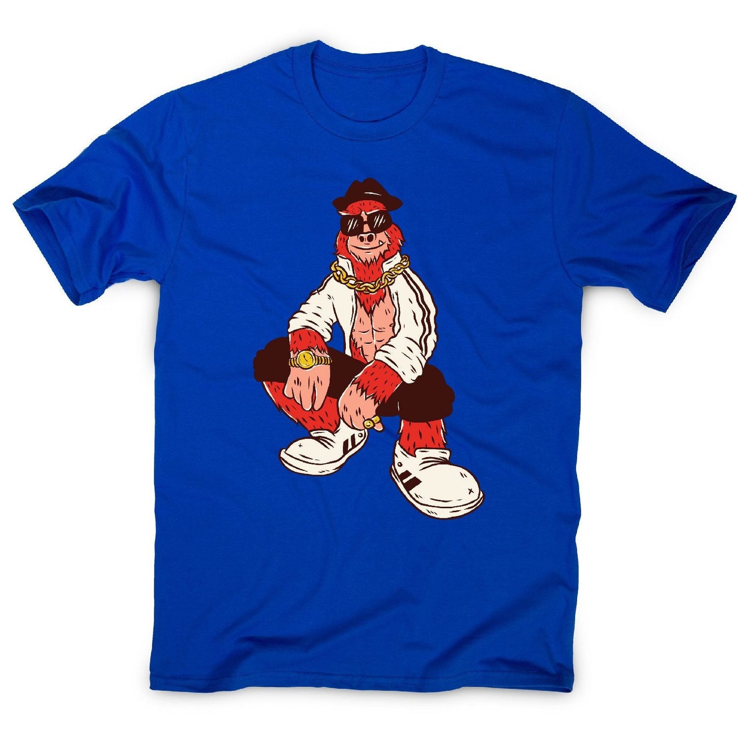 Hip hop bigfoot - men's funny premium t-shirt