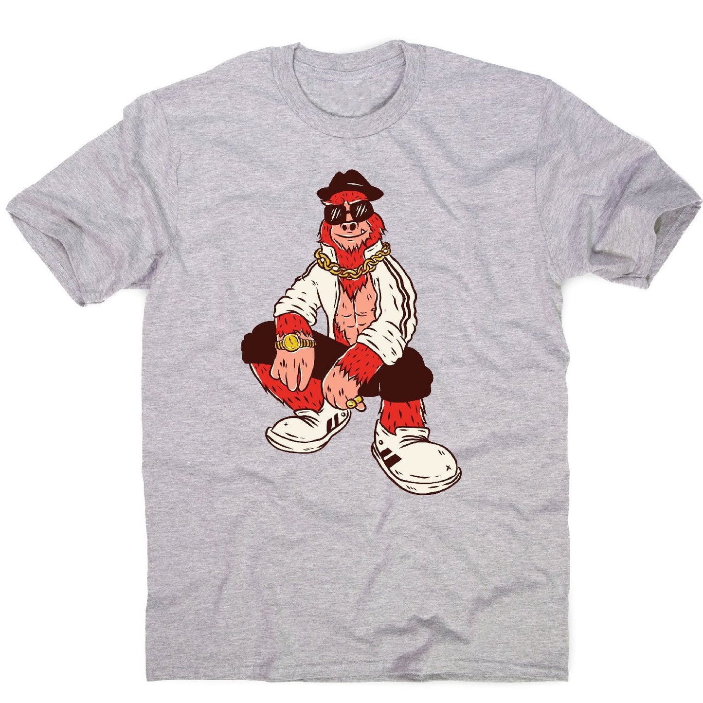 Hip hop bigfoot - men's funny premium t-shirt