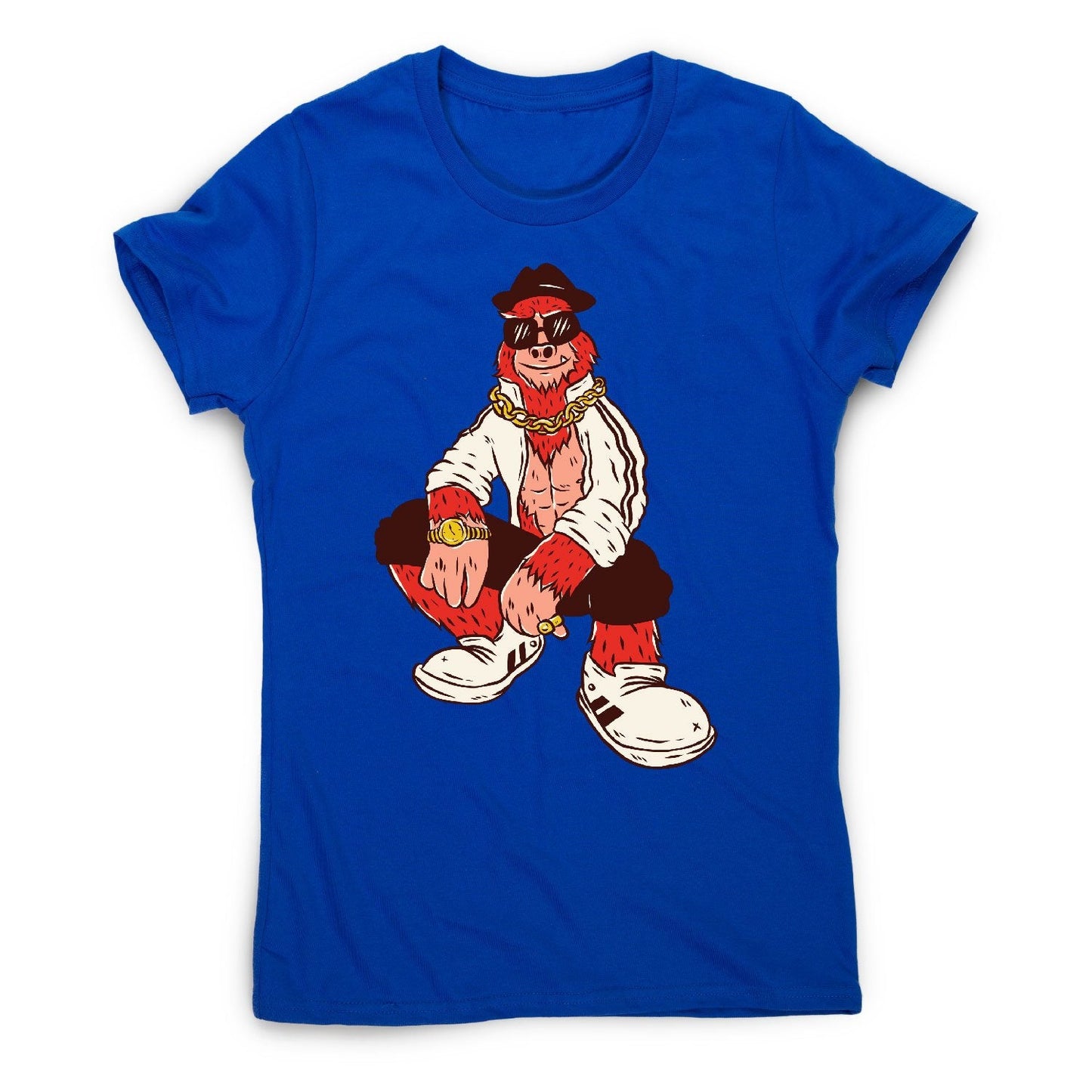 Hip hop bigfoot - women's funny premium t-shirt