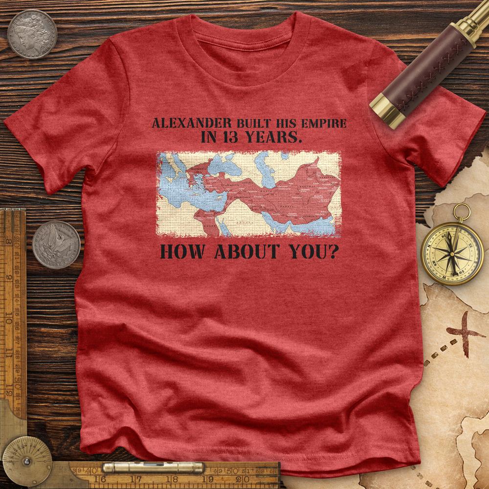 Alexander Conquered Premium Quality Tee