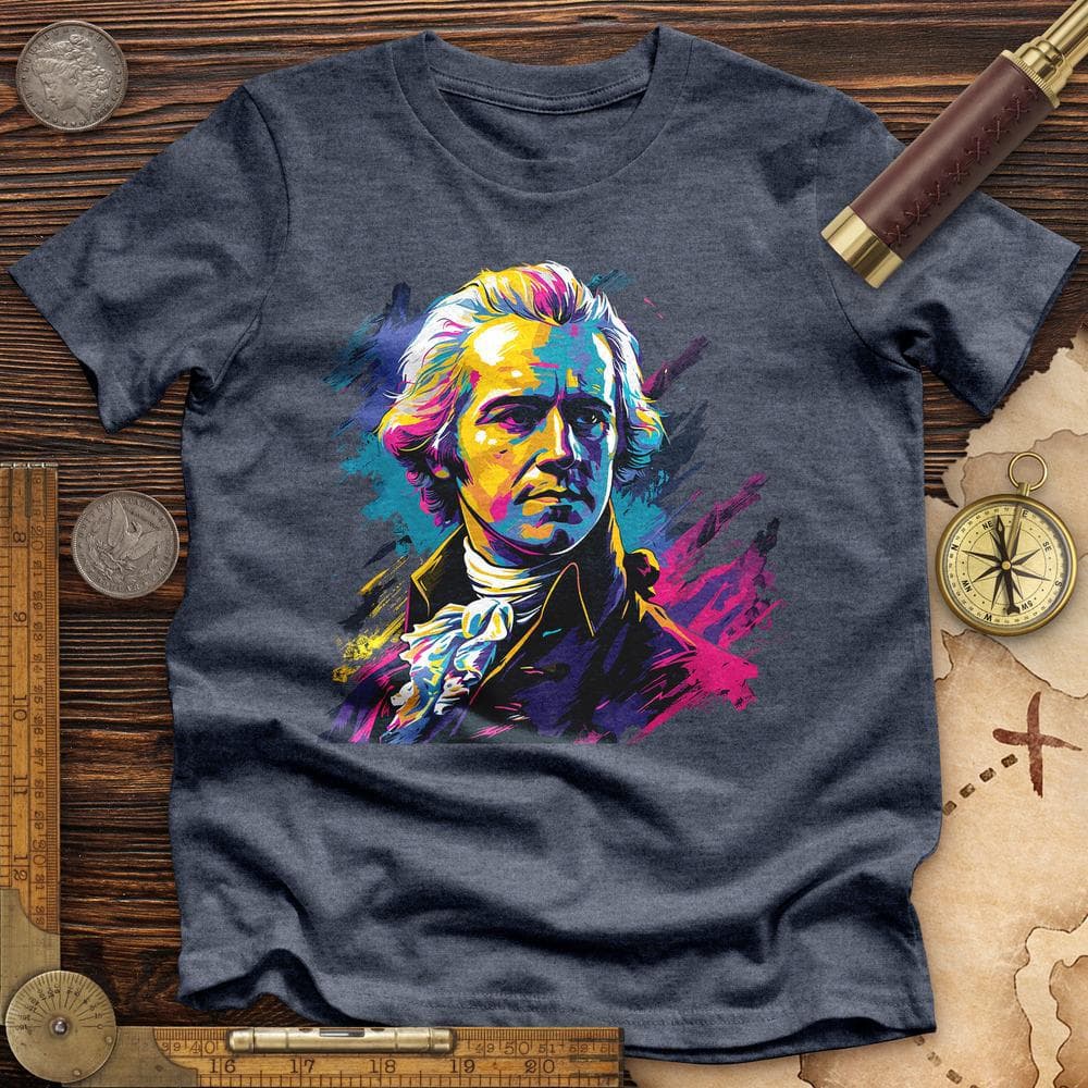 Alexander Hamilton Vibrant Premium QualityTee