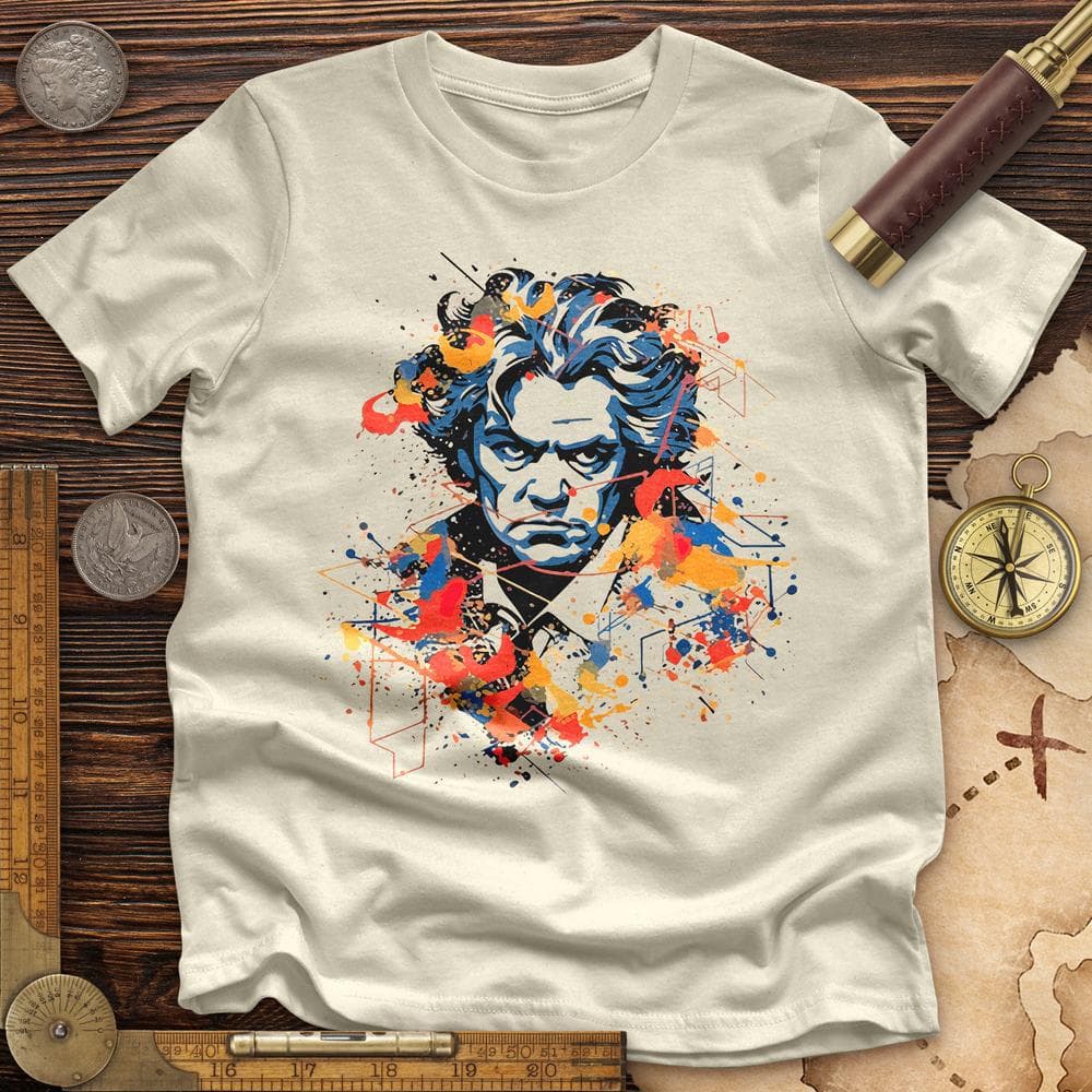 Beethoven's Music Blaze Premium QualityTee