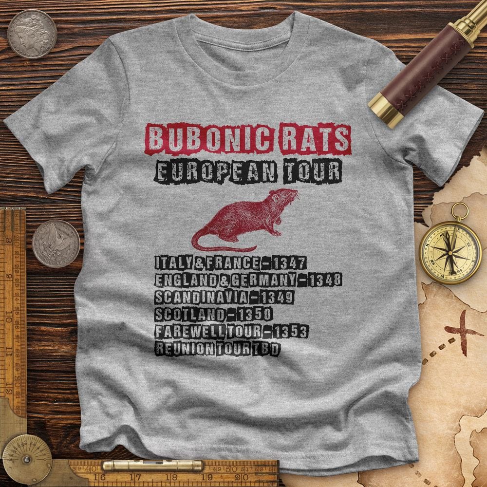 Bubonic Rats World Tour Premium Quality Tee