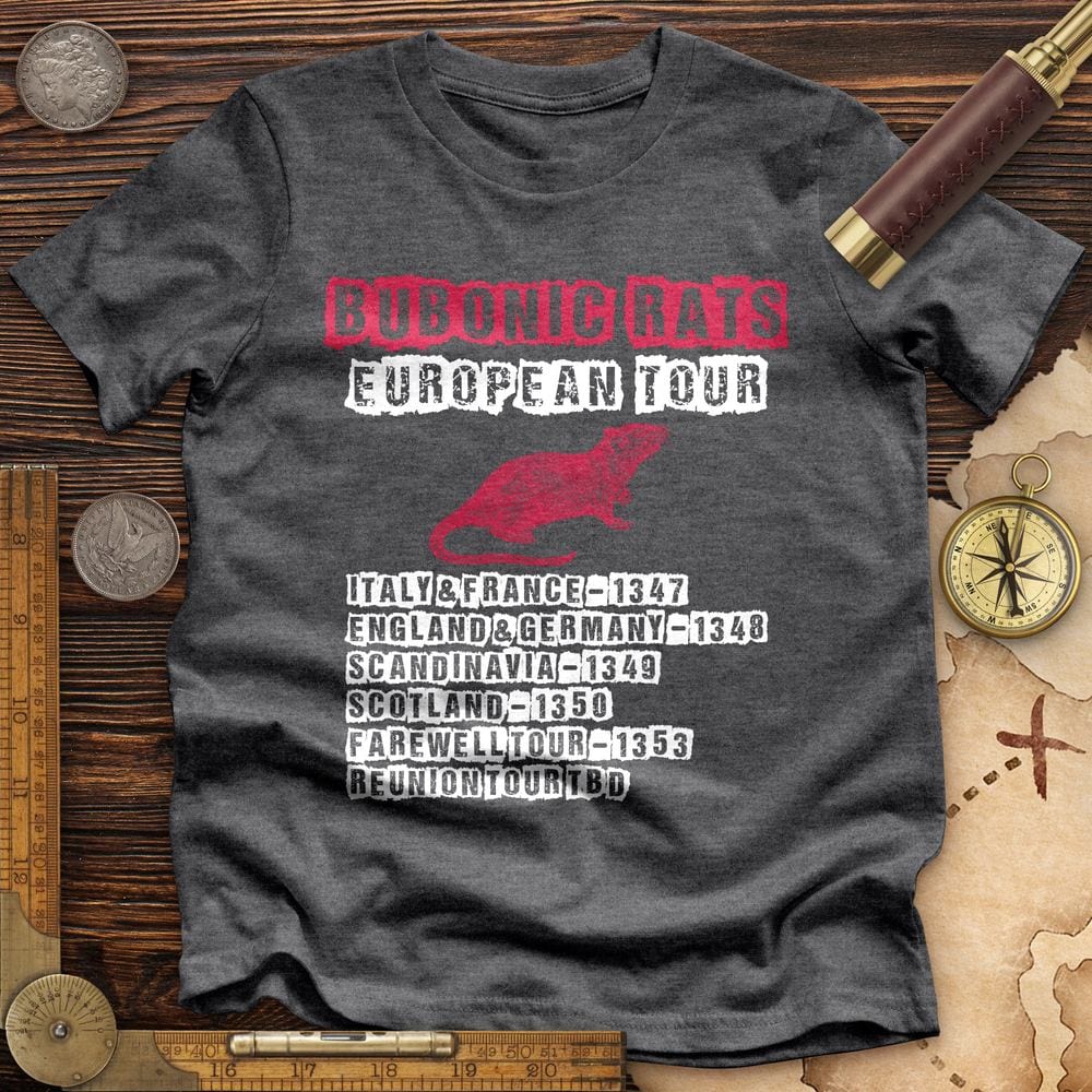 Bubonic Rats World Tour Premium Quality Tee