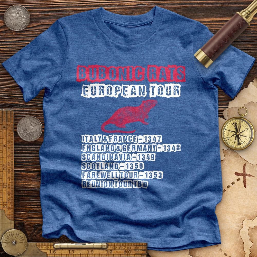 Bubonic Rats World Tour Premium Quality Tee