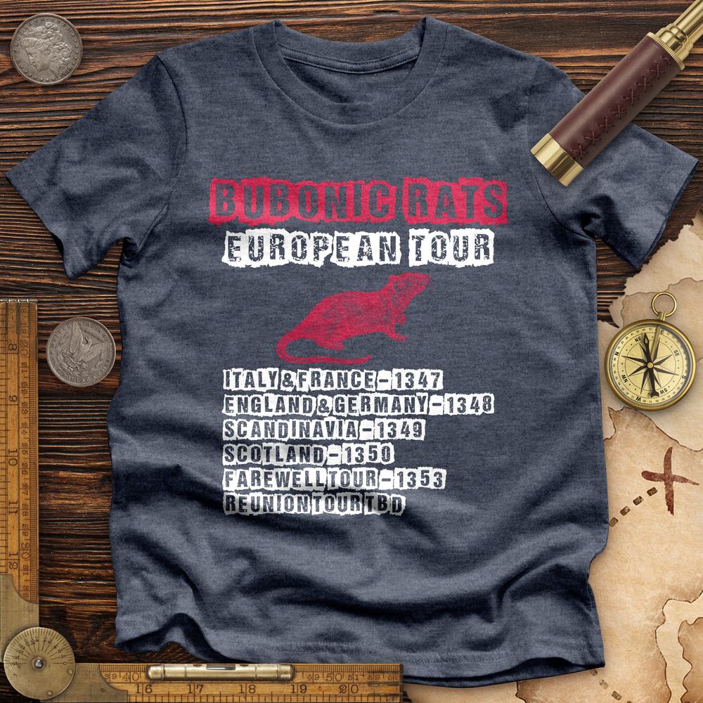 Bubonic Rats World Tour Premium Quality Tee