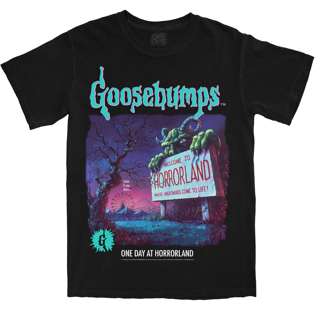 GOOSEBUMPS CLASSIC: ONE DAY AT HORRORLAND - T-SHIRT