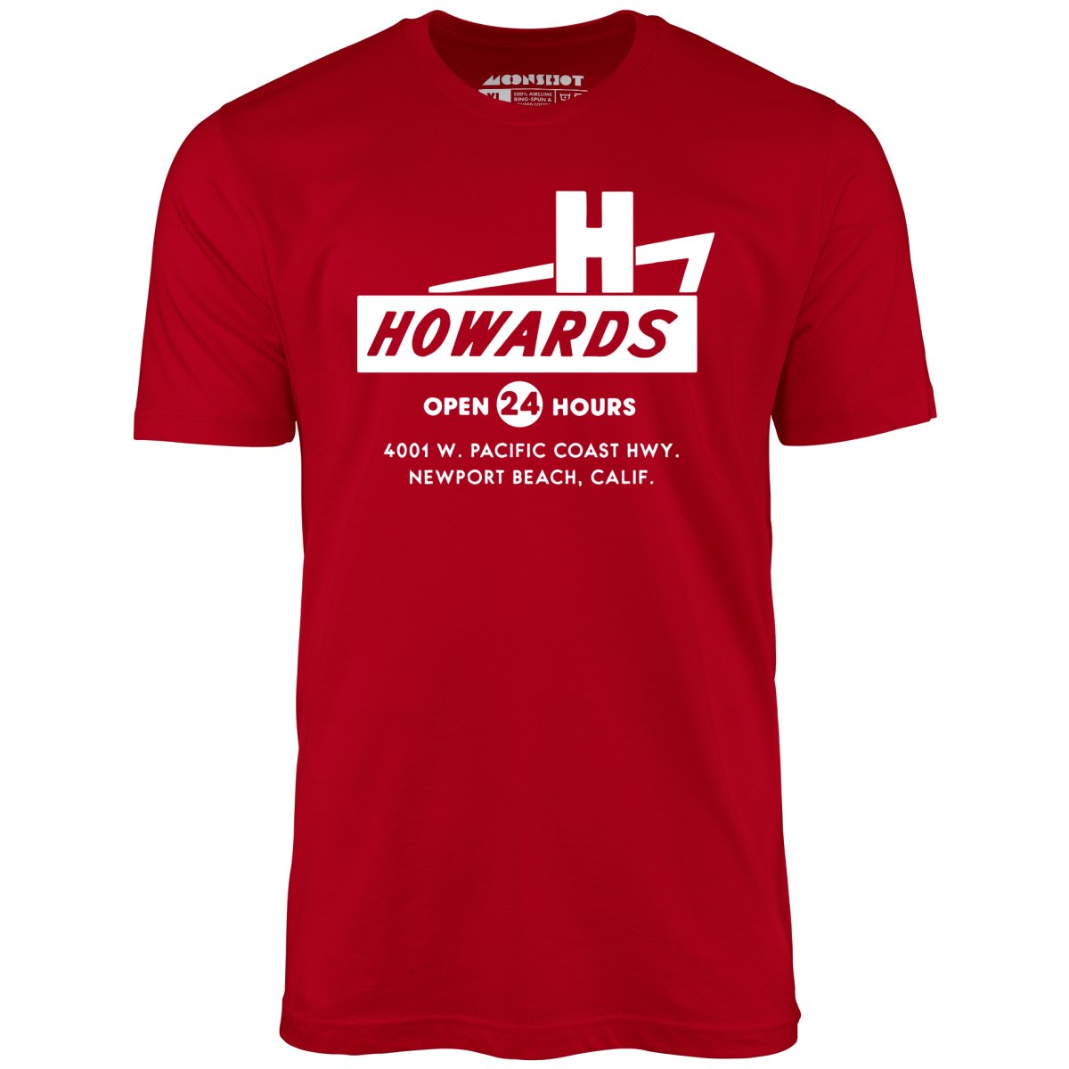 Howard's - Newport Beach, CA - Vintage Restaurant - Unisex T-Shirt