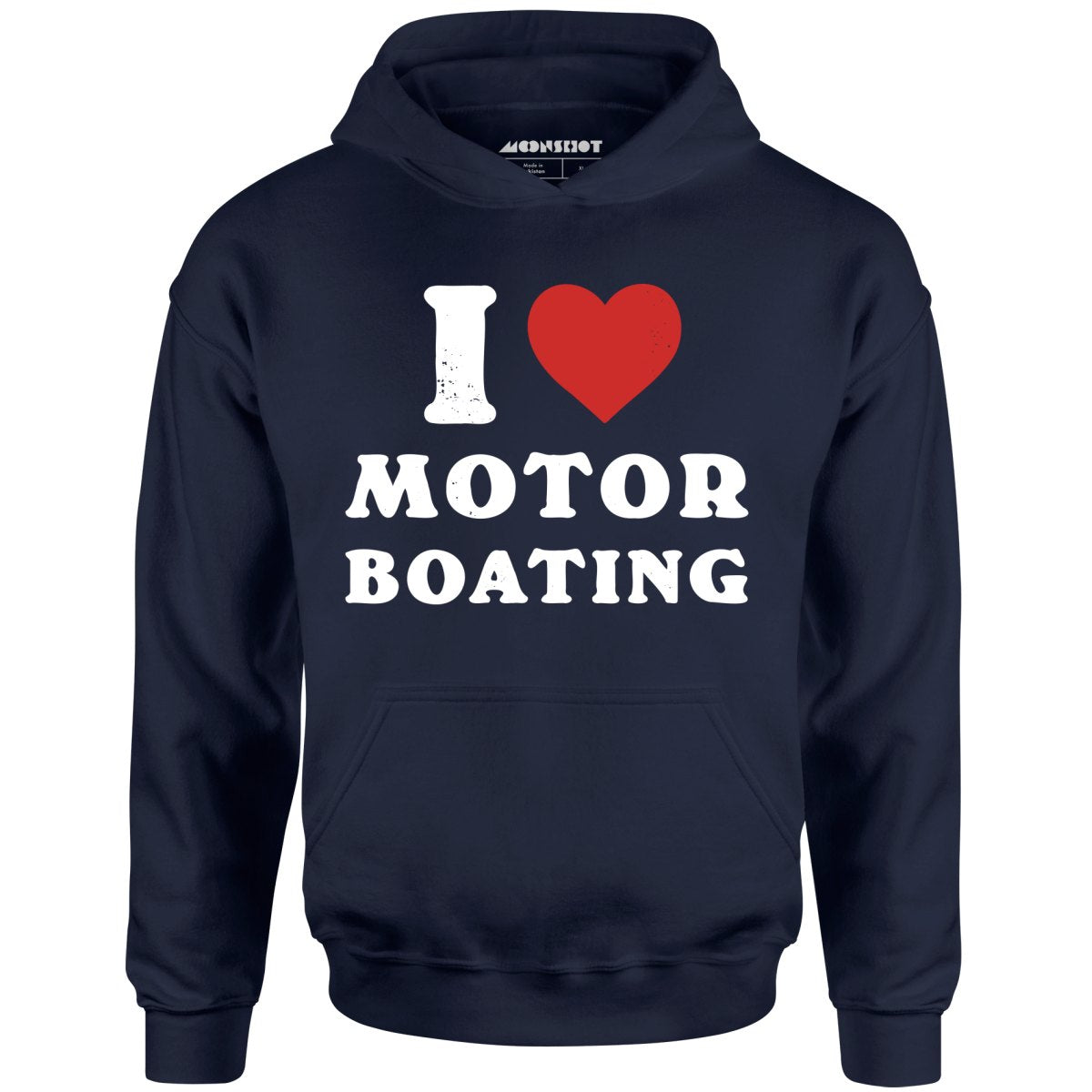 I Love Motorboating - Unisex Hoodie