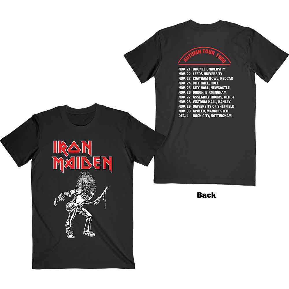 Autumn Tour 1980 T Shirt Black