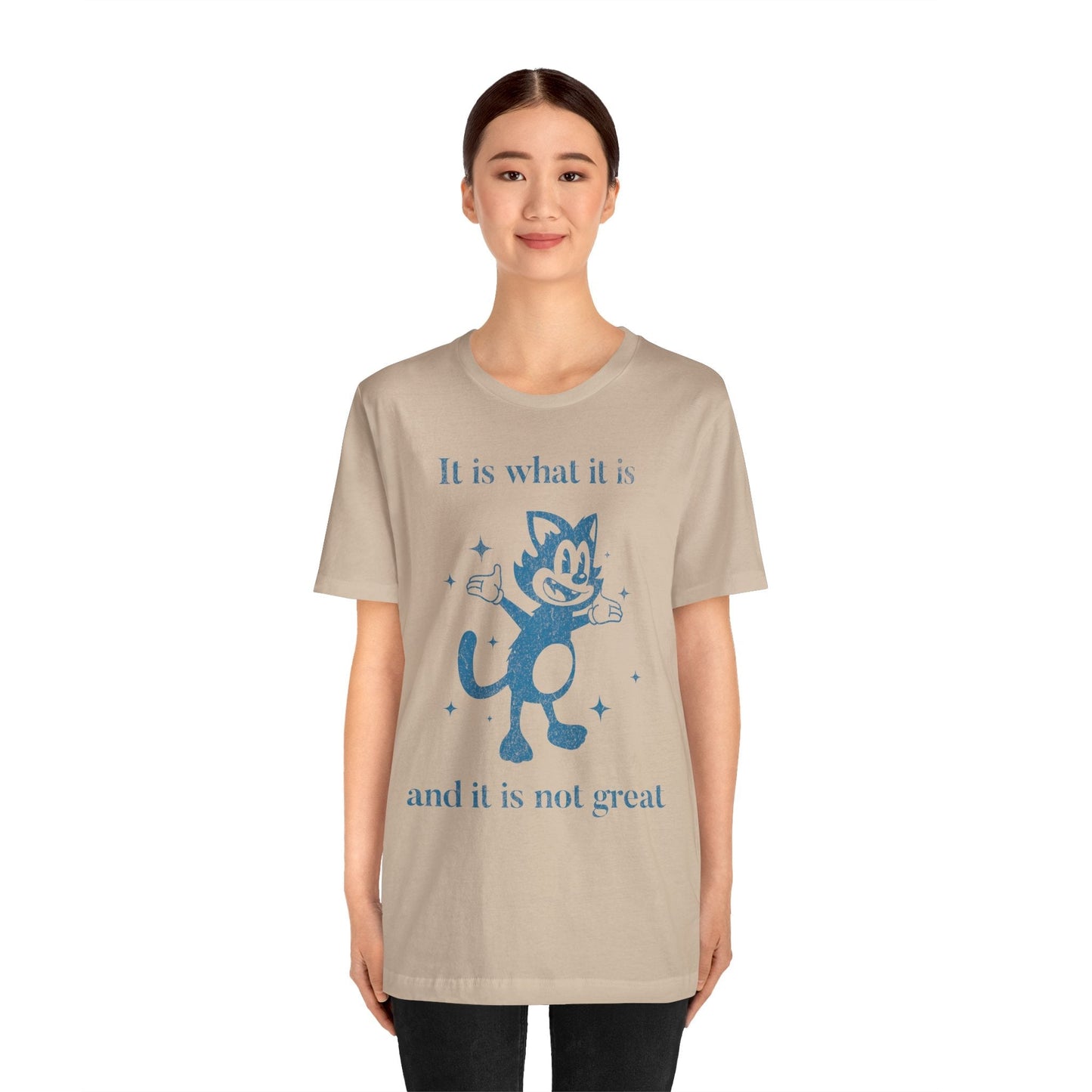 It Is What It Is, And It Is Not Great Funny Retro T-Shirt