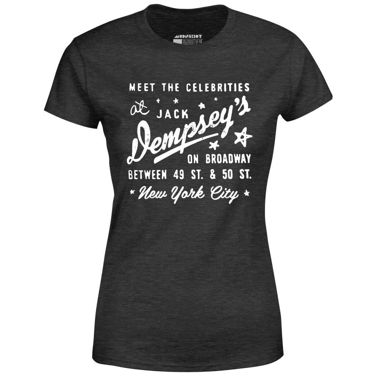 Jack Dempsey's v3 - Manhattan, NY - Vintage Restaurant - Women's T-Shirt