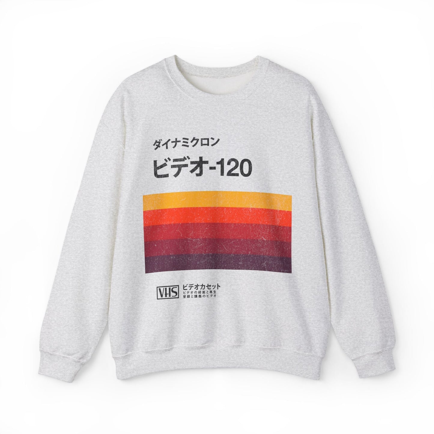 Japanese Vintage VHS Video Cassette Retro Sweatshirt.
