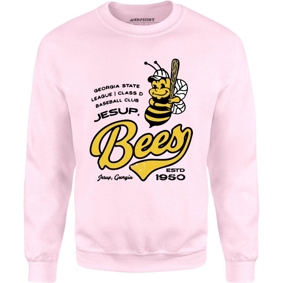 Jesup Bees - Georgia - Vintage Defunct Baseball Teams - Unisex Sweatshirt