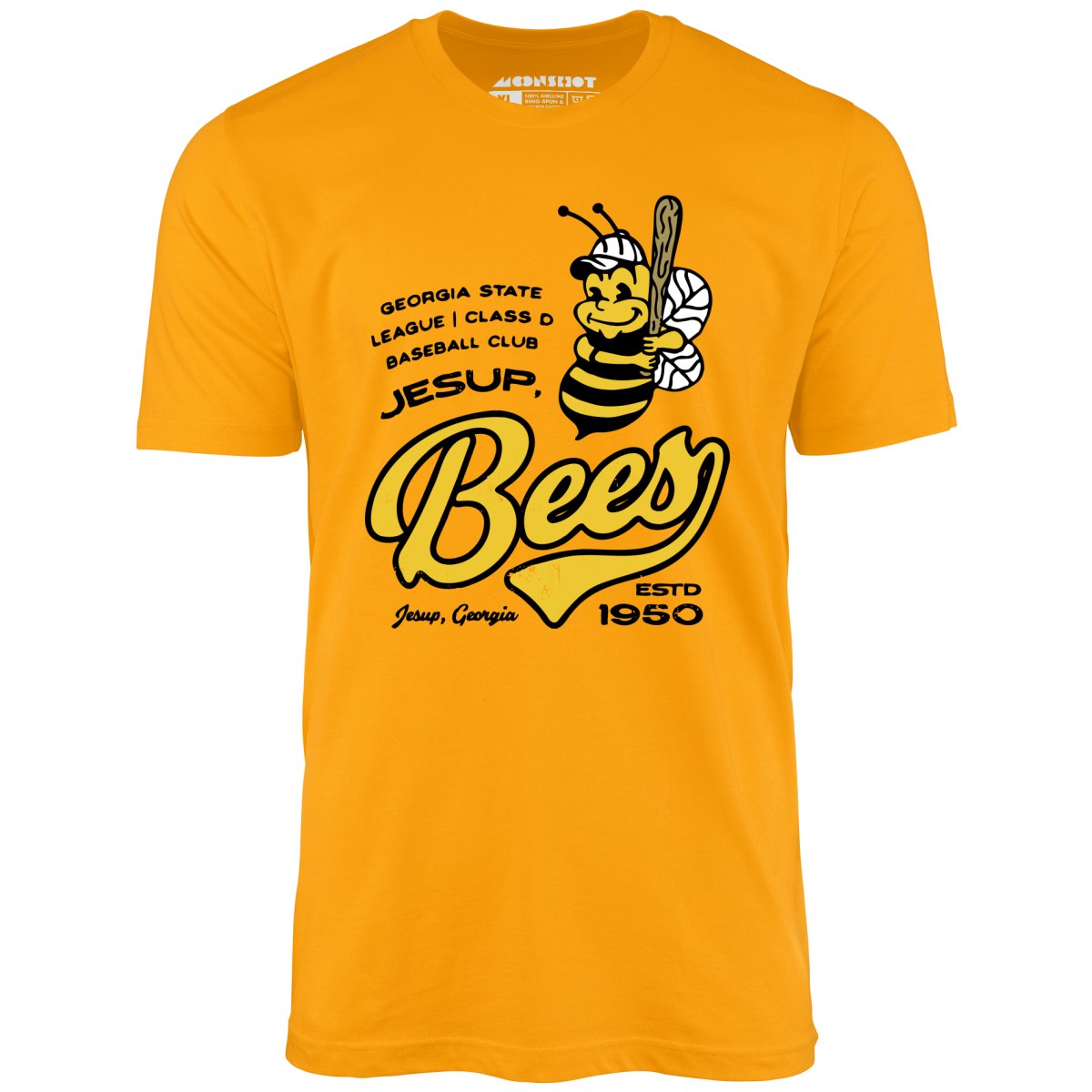 Jesup Bees - Georgia - Vintage Defunct Baseball Teams - Unisex T-Shirt
