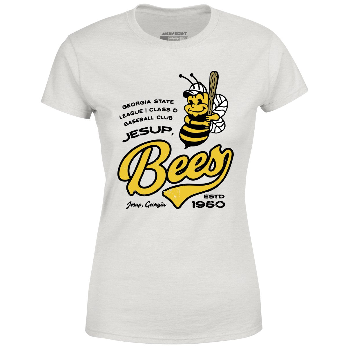 Jesup Bees - Georgia - Vintage Defunct Baseball Teams - Women's T-Shirt