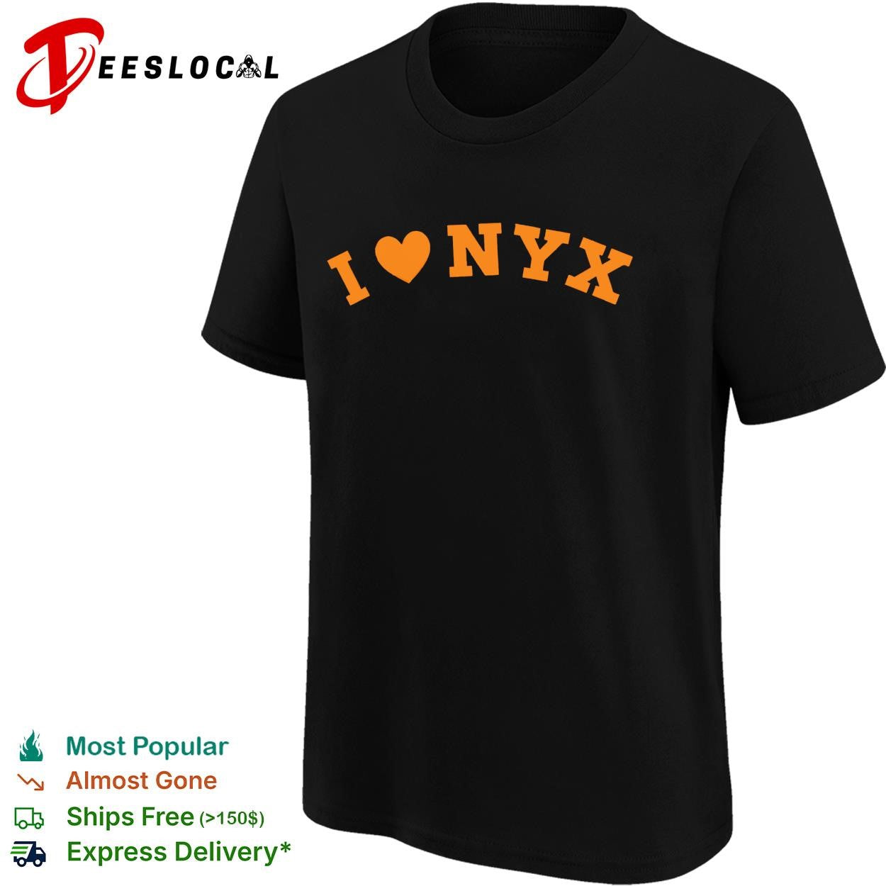 I Love NYX New York Knicks NBA Champions 2026 shirt