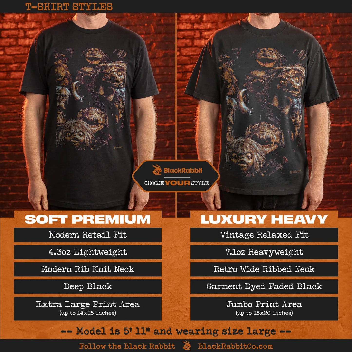 Labyrinth Goblins 1986 Retro Vintage Fantasy Movie Unisex Classic T-Shirt