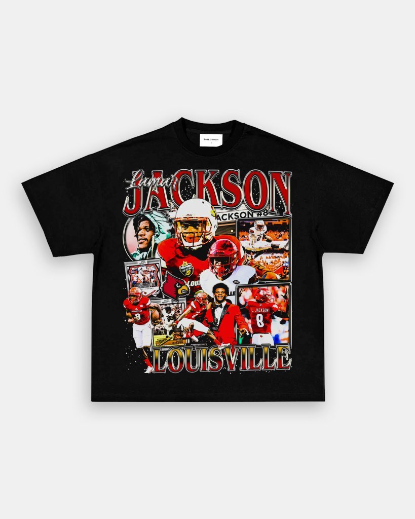 LAMAR JACKSON - LOUISVILLE TEE Style001