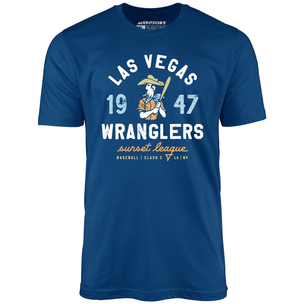 Las Vegas Wranglers - Nevada - Vintage Defunct Baseball Teams - Unisex T-Shirt
