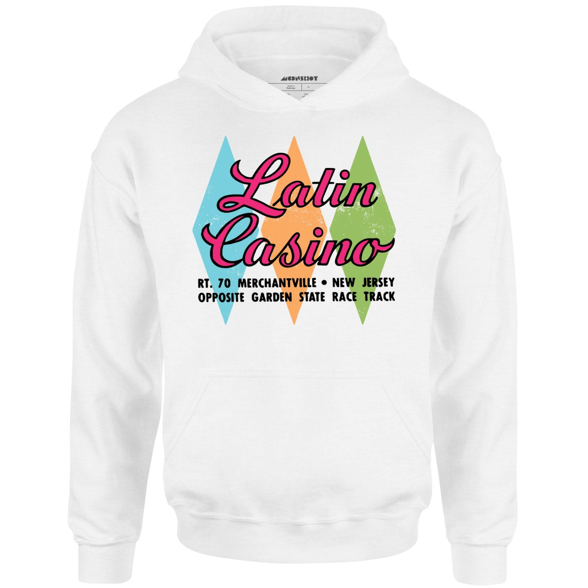 Latin Casino - Cherry Hill, New Jersey - Vintage Nightclub -- Unisex Hoodie