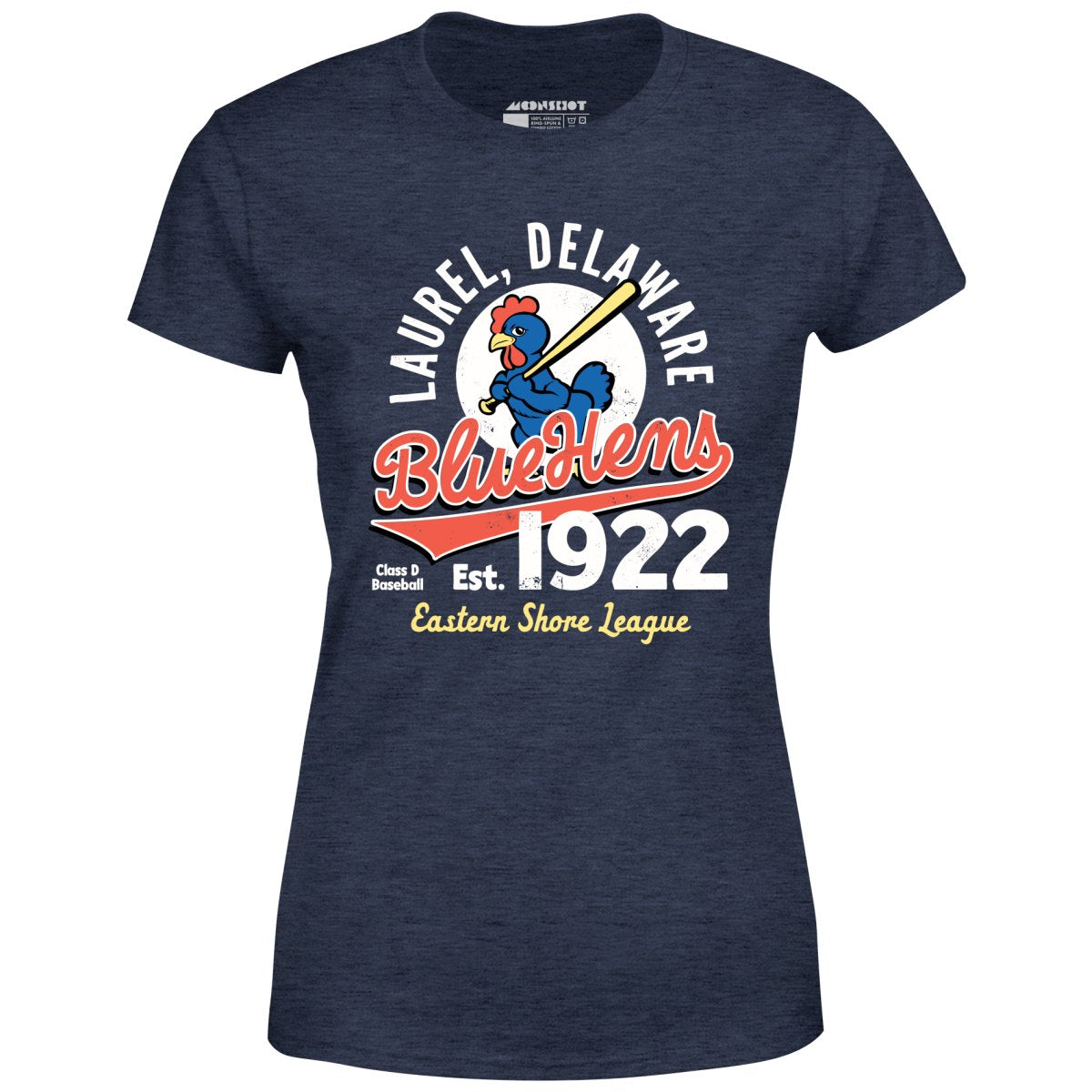 Laurel Blue Hens - Delaware - Vintage Defunct Baseball Teams - Women's T-Shirt