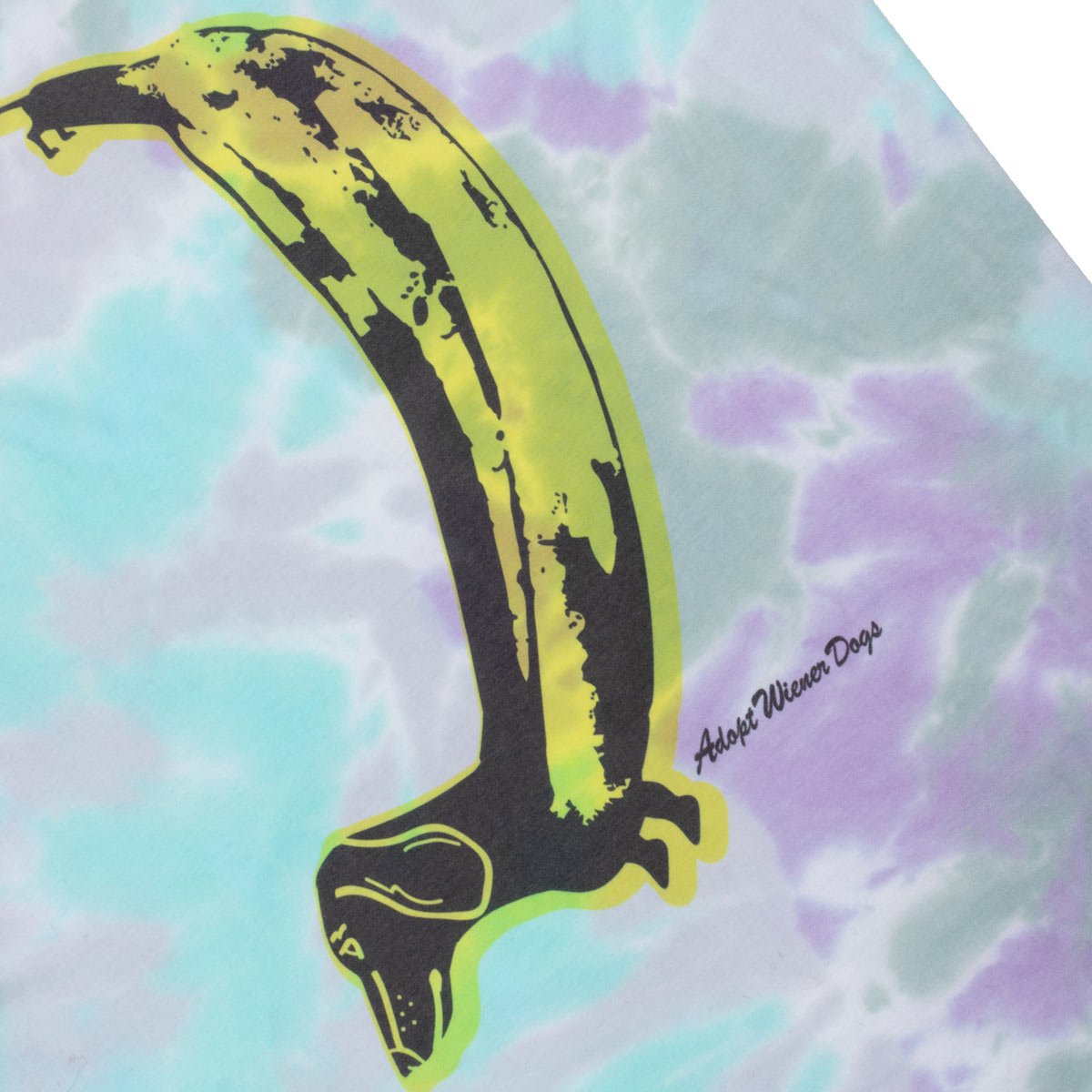 adopt wiener dogs unisex tee | tie-dye