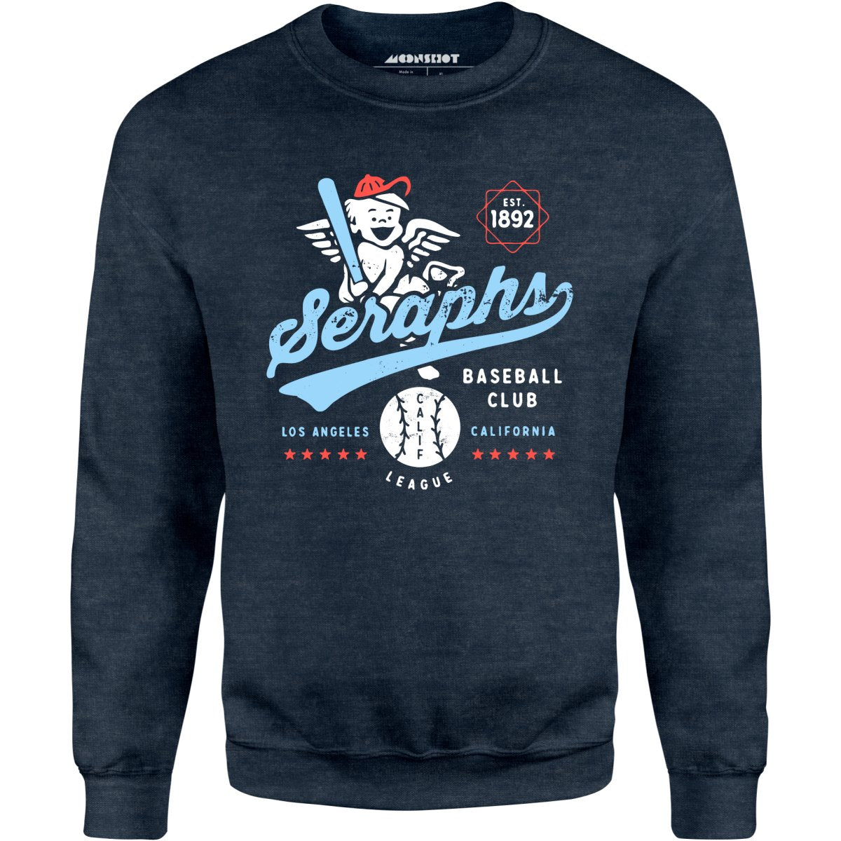 Los Angeles Seraphs - California - Vintage Defunct Baseball Teams - Unisex Sweatshirt