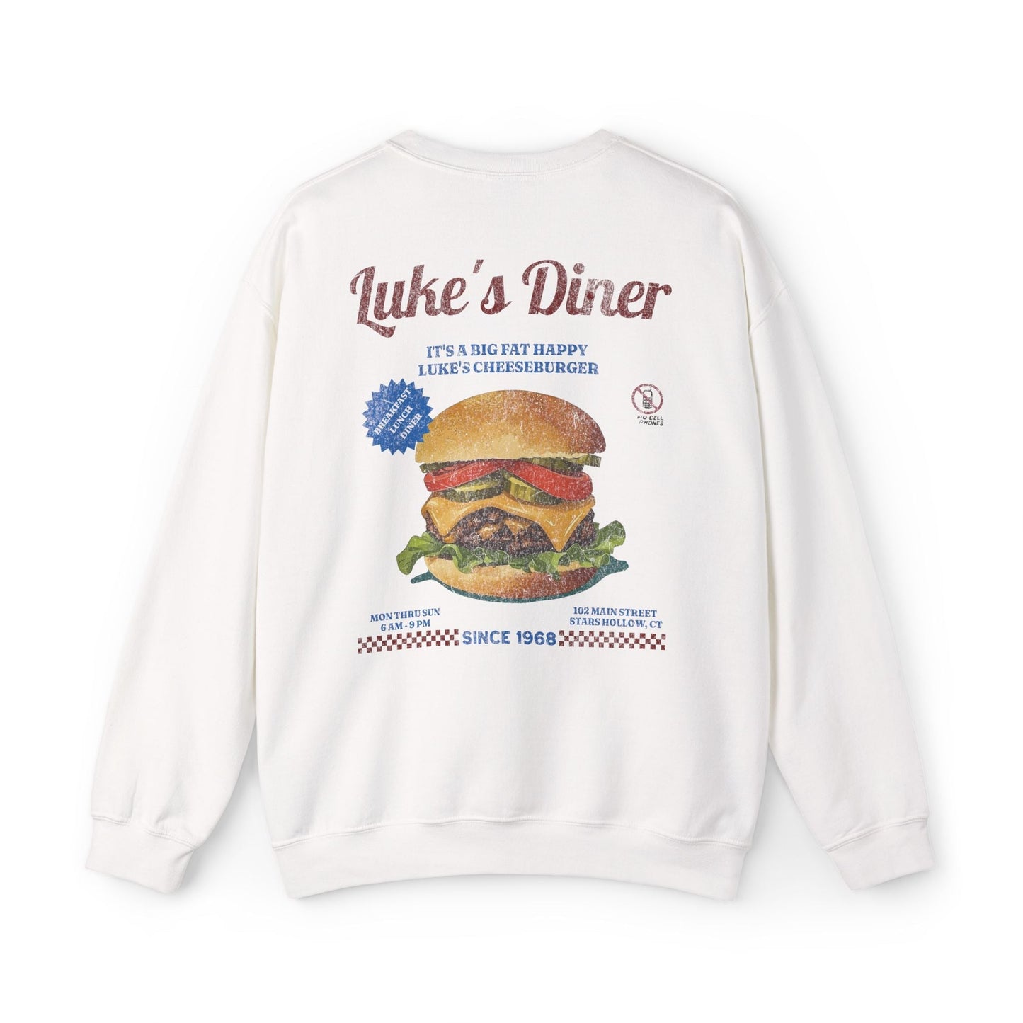 Luke's Diner Retro Graphic Sweatshirt